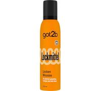 got2b Attractant Foaming (250 ml), Curls Mousse with Hold 3 Naturally Wavy, Curly and Coily Hair, for Defined Curls and Bounce, with up to 96 Hours Anti-Frizz Effect, Silicone-Free