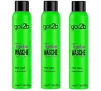 Got2b Dry Shampoo 3x 200ml Instant Freshness 48h Fresh Scent