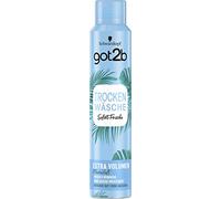 got2b Dry Shampoo Dry Laundry Extra Volume (200 ml), Dry Shampoo with Instant Fresh Effect and Volume Boost, Dry Shampoo without Residue, with Tropical Scent