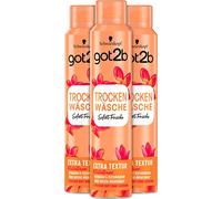 got2b Dry Shampoo Extra Texture (3 x 200 ml) with Instant Fresh Effect Dry Shampoo without Residue with Blossom Dream Fragrance