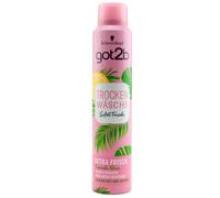 Got2b Dry Wash 1 x 200ml Extra Fresh - Tropical Breeze - Residue Free