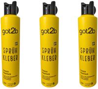 Got2b Freeze Hairspray Spray Extreme Hold 72h Vegan 3 x 300ml