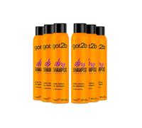 Got2B Fresh It Up Texture Dry 'shampoo' 6X200Ml In Orange Orange One Size