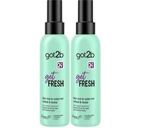 got2b getFRESH Dry Shampoo Hair Mist 150ml, for Instant Root Refresh & Cleanse, Suitable for Sensitive Scalp, No Visible Residues*, Vitalising Scent, Hair Dry Shampoo, Vegan Formula**, Rice Starch