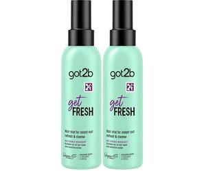 got2b getFRESH Dry Shampoo Hair Mist 150ml, for Instant Root Refresh & Cleanse, Suitable for Sensitive Scalp, No Visible Residues*, Vitalising Scent, Hair Dry Shampoo, Vegan Formula**, Rice Starch