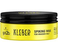 got2b Glue Spiking Wax Hold 6 (75 ml), Hair Wax with Crass Hold for Vertical Styles, Hair Gel for Men Modeled Like a Wax and Holds Like a Glue