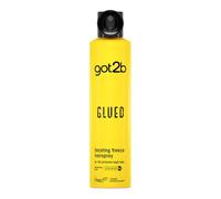 Got2b Glued Hairspray, Blasting Freeze Spray, Strong Hold Hairspray for Up to 72 Hours, Vegan, Silicone Free, 300 ml