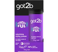 Got2b Powder'ful Volume Unisex Root Hair Styling Powder, For Instant Volume and Root Boost, Vegan, 10g