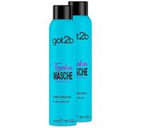 got2b Schwarzkopf Dry Shampoo Extra Volume (2 x 200 ml), Dry Shampoo with Instant Fresh Effect & Volume Boost, Dry Shampoo without Residue, with up to 48 Hours of Fragrance