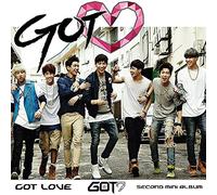 GOT7 - GOT7 [ GOT♡ / GOT LOVE ] 2nd Mini Album 1ea CD+1ea Photo Book+1ea Alphabet Chip+1ea GOT7 STORE GIFT CARD K-POP SEALED+TRACKING NUMBER