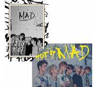 GOT7 [ MAD ] 4th Mini Album [ HORIZONTAL / VERTICAL ] RANDOM Ver. 1ea CD+1ea Photo Book+1ea Photo Card+1ea Store Gift Photo Card K-POP SEALED+TRACKING NUMBER