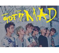 GOT7 - MAD(4th Mini Album)[Vertical Ver.] CD + 52p Photobook + Official Photocard + Folded Poster + Extra Gift photocard set