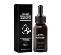 Gotas Autobronceadoras Faciales, Solución Bronceadora Instantánea Sin Sol, Fórmula Ligera No Pegajosa, Iluminador Corporal Natural, Bronceado Rápido Uniforme, Cuidado Piel Cosmético Verano, Belleza Mu