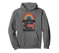 Gotcha Forever Adoption Day, Adoption Day Adoptive Parents Pullover Hoodie