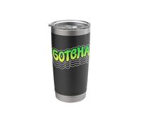 Gotcha Neon Gradient Retro Bubble Design Stainless Steel Insulated Tumbler