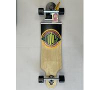 Gotcha Skateboards Gotcha Drop Through Longboard Sunburst 36 Inch Gotcha Skateboards Multicolor
