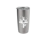 Goth Aesthetic Grunge Cross Gothic Emo Aesthetic Stainless Steel Insulated Tumbler