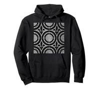 Goth Aesthetic Vintage Architectural Graphic Pullover Hoodie