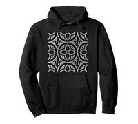 Goth Aesthetic Vintage Architectural Graphic Pullover Hoodie