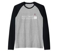 Goth Book Lover Dark Academia Witchy Bookish Occult Literary Raglan Baseball Tee
