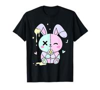 Goth Bunny Creepy Kawaii Horror Plush Doll Weird Horror T-Shirt