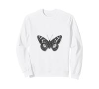 Goth Butterfly Dark Aesthetic Alternative Art Sweatshirt