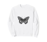 Goth Butterfly Dark Aesthetic Alternative Art Sweatshirt