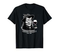 Goth Cat Dark Gothic Creepy Birthday 1988 Ghosting Humanity T-Shirt