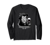 Goth Cat Dark Gothic Creepy Birthday 1996 Ghosting Humanity Long Sleeve T-Shirt
