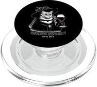 Goth Cat Dark Gothic Creepy Birthday 2003 Ghosting Humanity PopSockets PopGrip for MagSafe