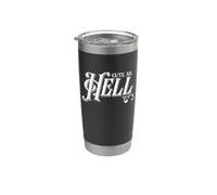 Goth Cute As Hell Stainless Steel Insulated Tumbler