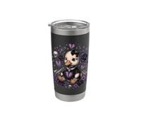 Goth Duck Emo Animal Broken Heart Purple Cute Stainless Steel Insulated Tumbler