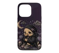 Goth Duck Emo Sad Aesthetic Broken Heart Case for iPhone 13 Pro