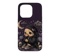 Goth Duck Emo Sad Aesthetic Broken Heart Case for iPhone 15 Pro