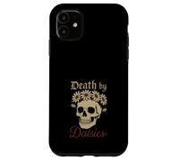Goth Gardener Witchy Garden Skull Plant Moody Dark Aesthetic Case for iPhone 11