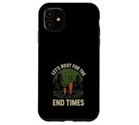 Goth Gardener Witchy Garden Skull Plant Moody Dark Aesthetic Case for iPhone 11