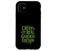Goth Gardener Witchy Garden Skull Plant Moody Dark Aesthetic Case for iPhone 11