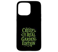 Goth Gardener Witchy Garden Skull Plant Moody Dark Aesthetic Case for iPhone 15 Pro Max