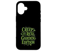 Goth Gardener Witchy Garden Skull Plant Moody Dark Aesthetic Case for iPhone 16