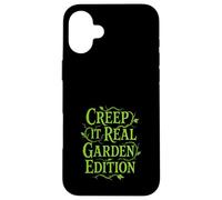 Goth Gardener Witchy Garden Skull Plant Moody Dark Aesthetic Case for iPhone 16 Plus