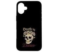 Goth Gardener Witchy Garden Skull Plant Moody Dark Aesthetic Case for iPhone 16 Plus