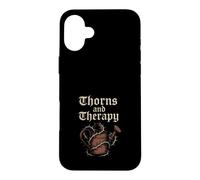 Goth Gardener Witchy Garden Skull Plant Moody Dark Aesthetic Case for iPhone 16 Plus