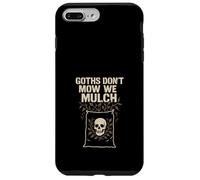 Goth Gardener Witchy Garden Skull Plant Moody Dark Aesthetic Case for iPhone 7 Plus/8 Plus