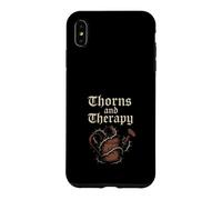 Goth Gardener Witchy Garden Skull Plant Moody Dark Aesthetic Case for iPhone XS Max