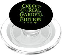 Goth Gardener Witchy Garden Skull Plant Moody Dark Aesthetic PopSockets PopGrip for MagSafe
