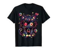 Goth Girl Emo Gothic Cat Punk Dark Grunge Cute Kitty E-Girl T-Shirt