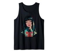 Goth Grunge Demon Anime Girl Waifu Horror Alt Aesthetic Tank Top