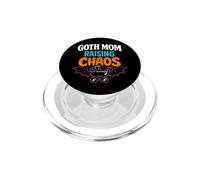 Goth Mom Alternative Parenting Spooky Mom Humor Dark Mom PopSockets PopGrip for MagSafe