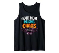 Goth Mom Alternative Parenting Spooky Mom Humor Dark Mom Tank Top