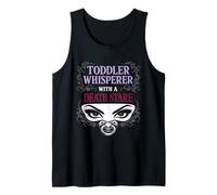 Goth Mom Alternative Parenting Spooky Mom Humor Dark Mom Tank Top